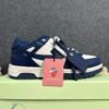 OFF-WHITE Out Of Office “OOO” Low Tops Dark Blue White