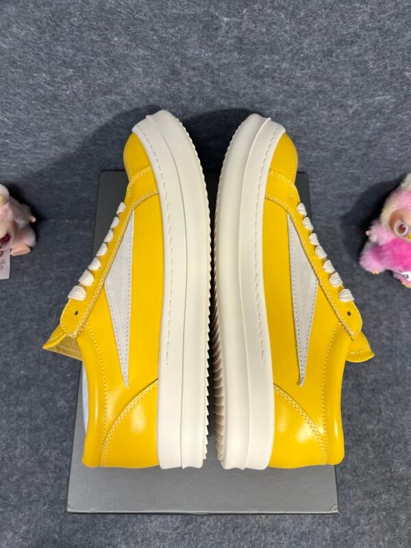 Rick Owens yellow snekaers