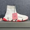 Balenciaga Speed Trainer Mid White Red