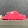 Balenciaga Furry Slide Pink