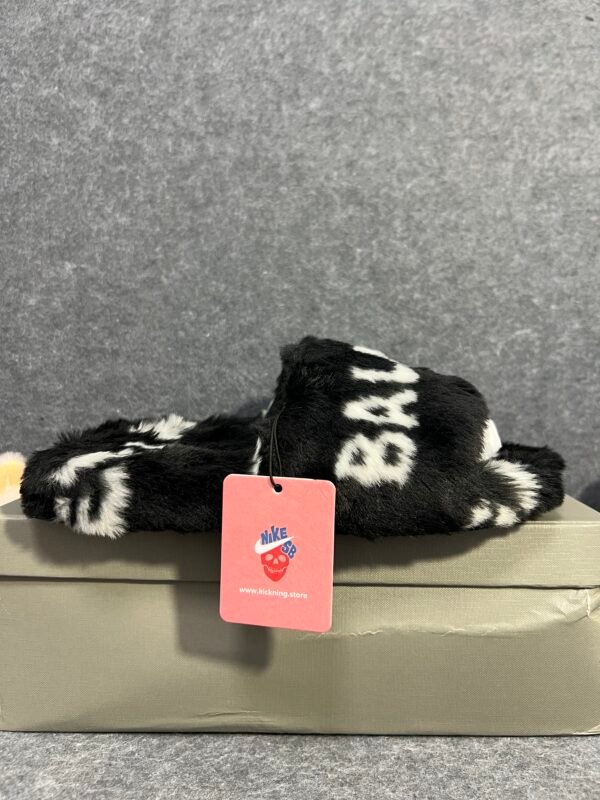 Balenciaga Furry Closed AllOver Logo Black