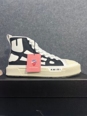 AMIRI Black Black White