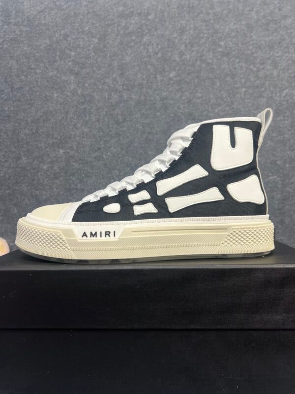 AMIRI Black Black White