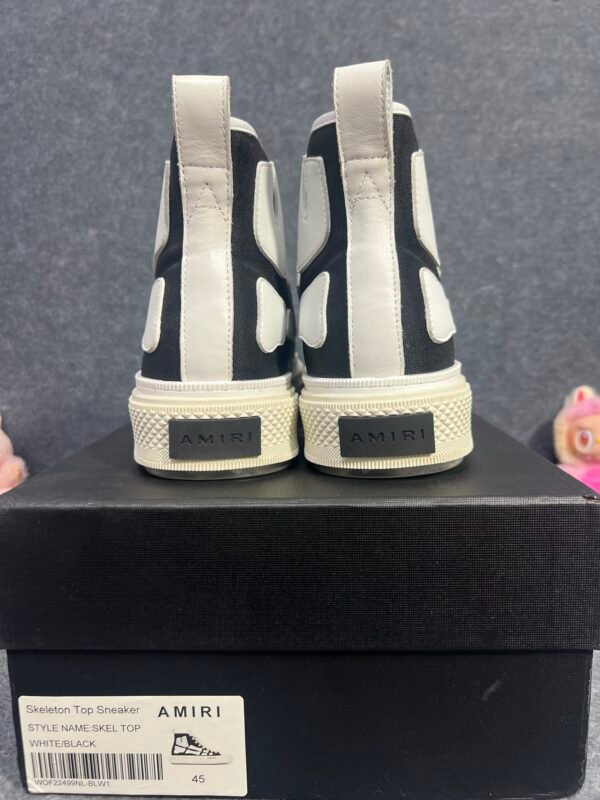 AMIRI Black Black White