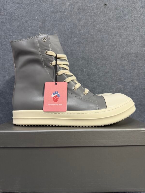 Rick Owens Geobasket High Grey