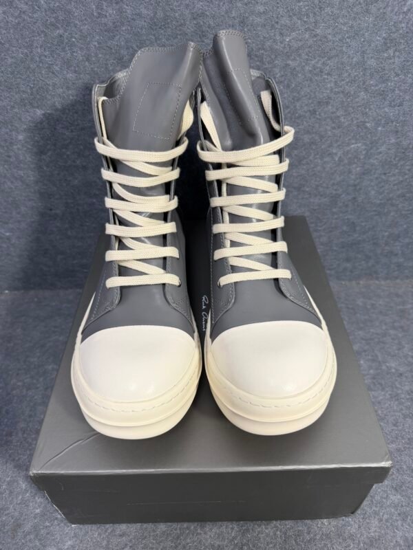 Rick Owens Geobasket High Grey