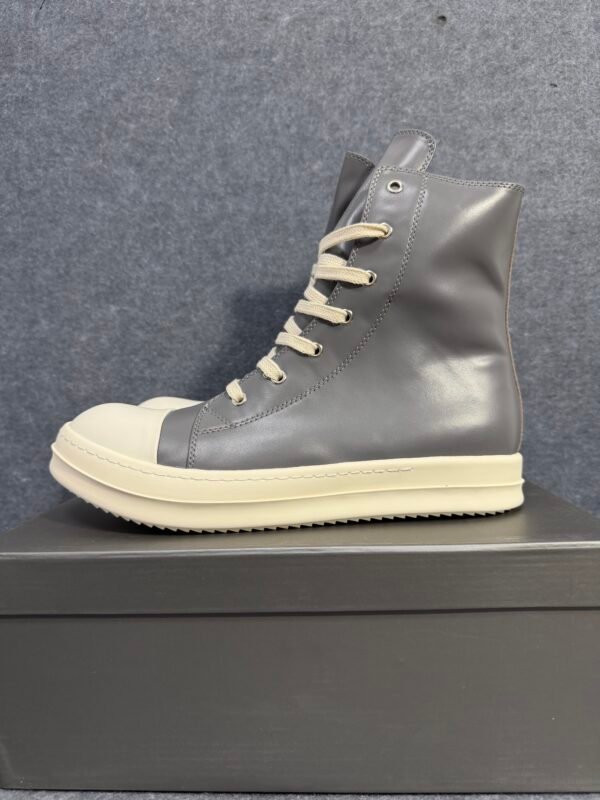Rick Owens Geobasket High Grey