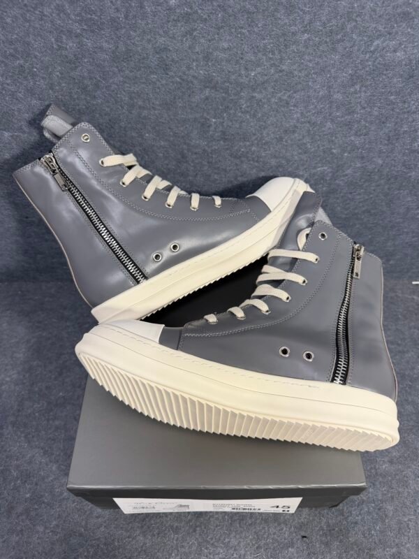 Rick Owens Geobasket High Grey
