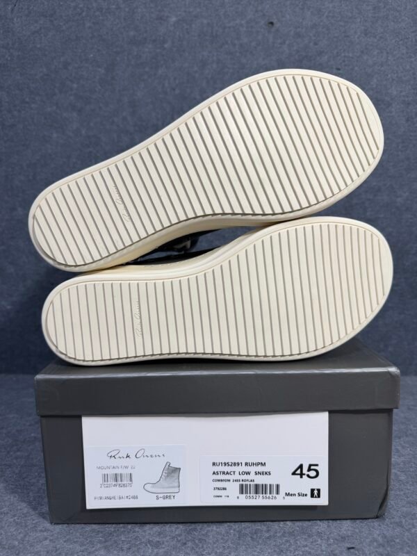 Rick Owens Geobasket High Grey