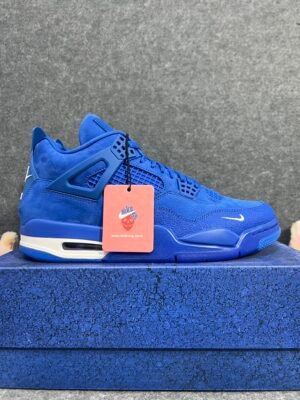 Air Jordan 4 Retro OG SP Nigel Sylvester Brick by Brick Blue