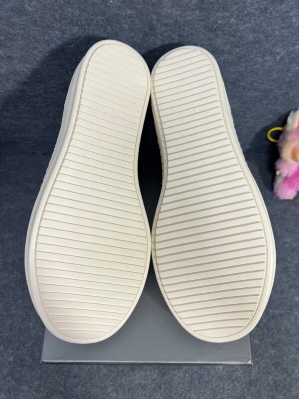 Rick Owens DRKSHDW EDFU Vintage Sneakers Taupe Grey