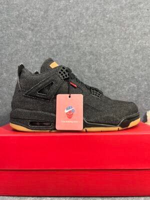Jordan 4 Retro Levi’s Black
