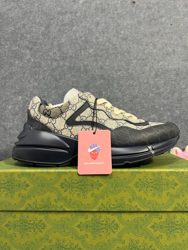 Gucci Rython GG Grey Navy