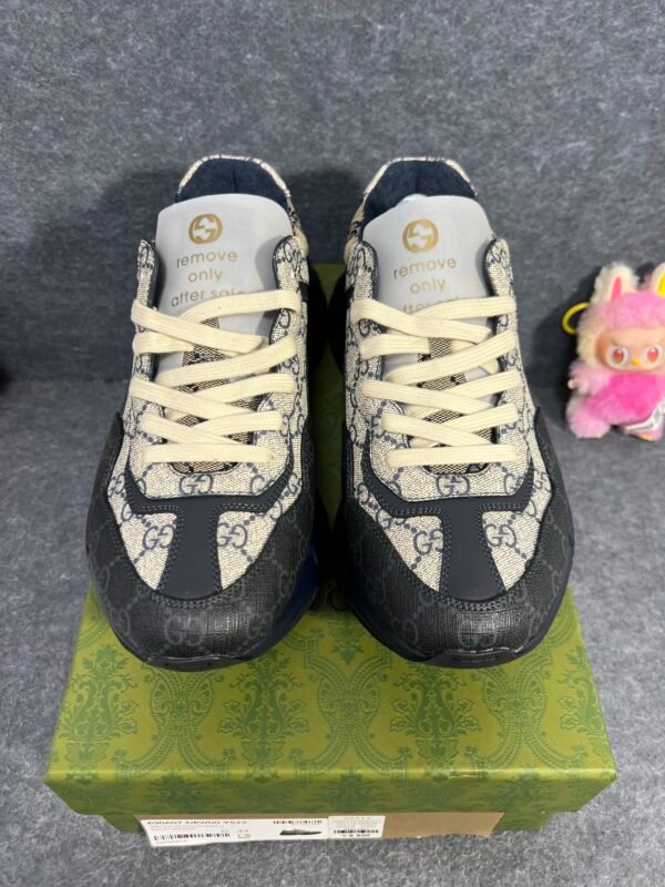 Gucci Rython GG Grey Navy