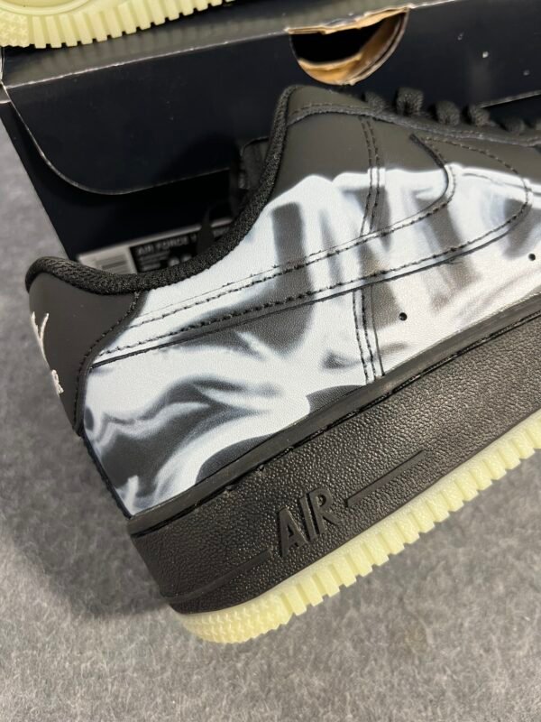 Nike Air Force 1 Low Black Skeleton Halloween