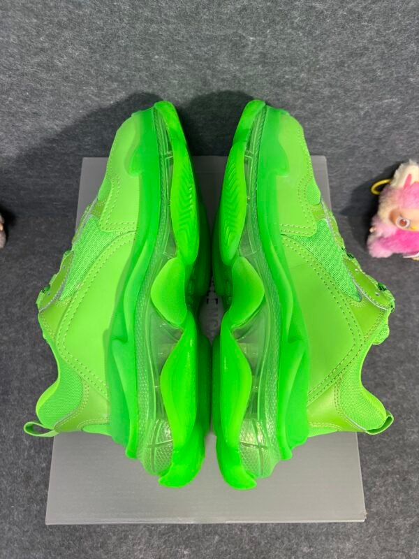 Balenciaga Triple S Neon Green Clear Sole