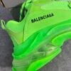Balenciaga Triple S Neon Green Clear Sole