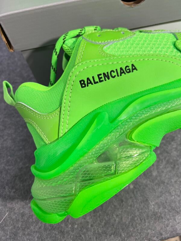 Balenciaga Triple S Neon Green Clear Sole