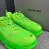 Balenciaga Triple S Neon Green Clear Sole