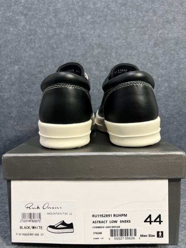 Rick Owens Vintage Sneaks Black Milk