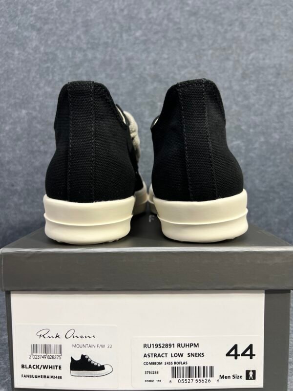 Rick Owens DRKSHDW Jumbolace Low Sneaks