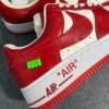 Louis Vuitton Nike Air Force 1 Low By Virgil Abloh White Red