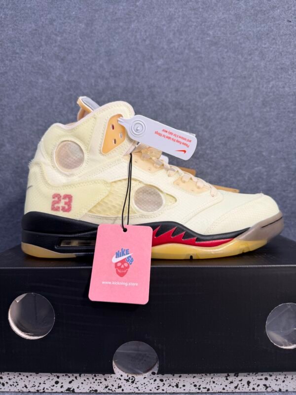 Jordan 5 Retro Off-White Sail
