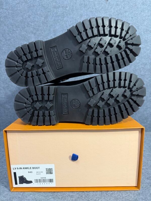 Louis Vuitton Timberland 6″ Ankle Boot Black Monogram