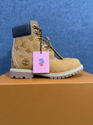 Louis Vuitton Timberland 6″ Ankle Boot Wheat Monogram