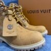Louis Vuitton Timberland 6″ Ankle Boot Wheat Monogram