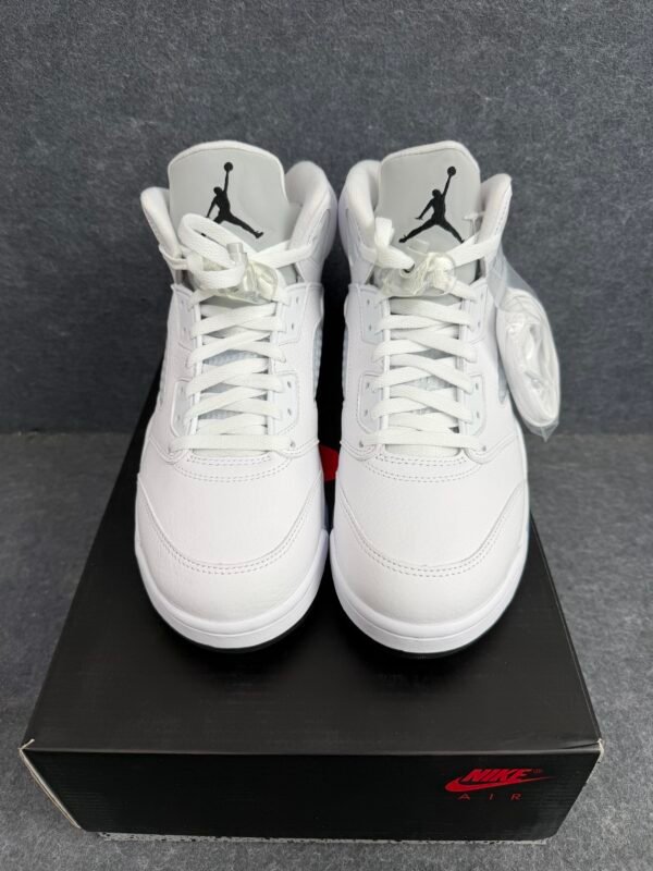 Jordan 5 Retro OG White Metallic Reimagined