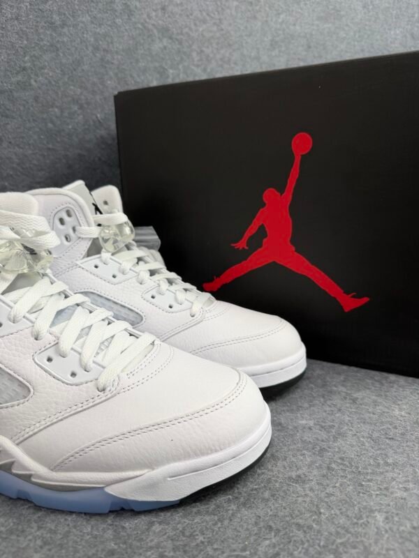 Jordan 5 Retro OG White Metallic Reimagined