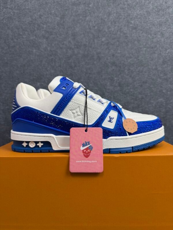 LOUIS VUITTON Trainer Blue diamond