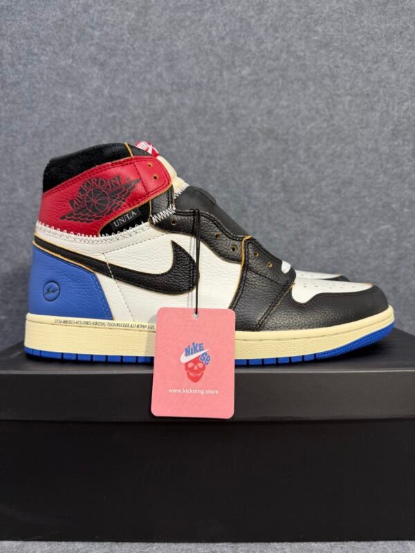 Jordan 1 Retro High OG SP Fragment x Union LA Varsity Red Sport Royal