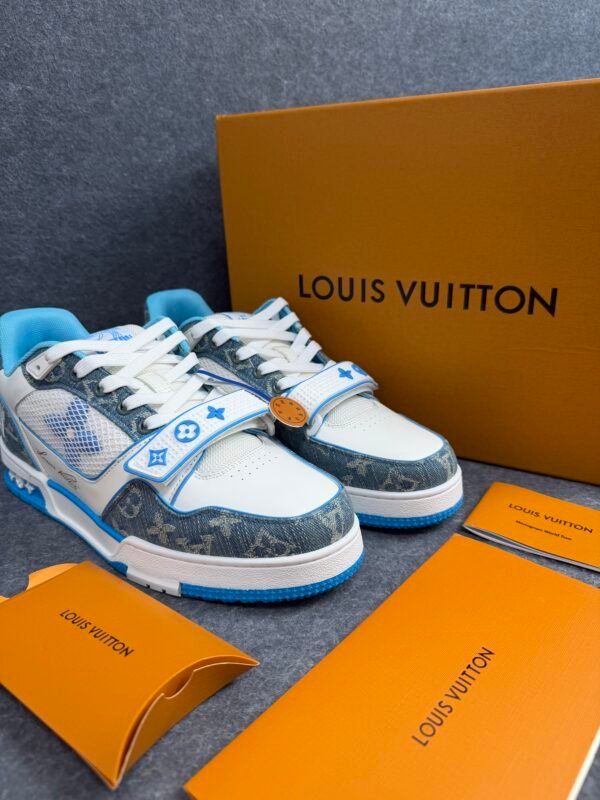 Louis Vuitton Trainer Monogram Denim