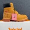 Timberland 6" Premium Waterproof Boot Supreme Diamond Plate Wheat