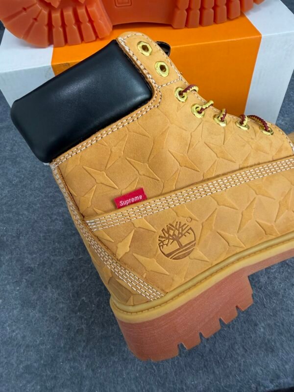 Timberland 6" Premium Waterproof Boot Supreme Diamond Plate Wheat