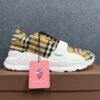 Burberry Ramsey Vintage Check Suede Leather Sneakers