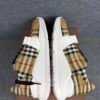 Burberry Ramsey Vintage Check Suede Leather Sneakers