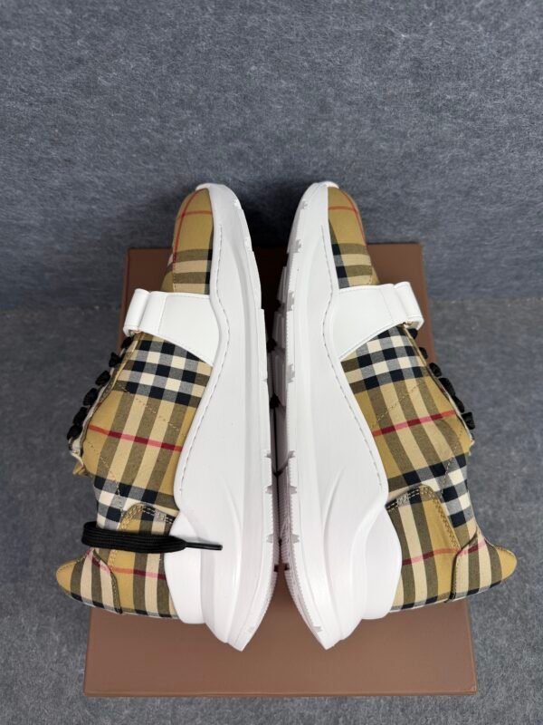 Burberry Ramsey Vintage Check Suede Leather Sneakers