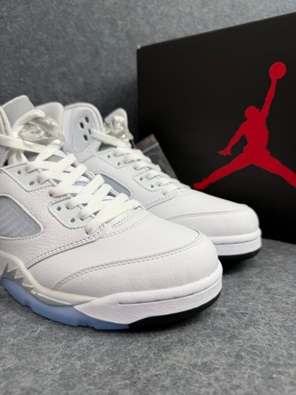 Jordan 5 Retro White Metallic