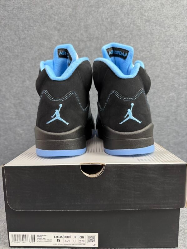 Jordan 5 Retro Black/University Blue