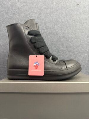 Rick Owens Lido Jumbo Laced Sneaker ‘Black’