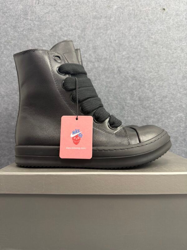 Rick Owens Lido Jumbo Laced Sneaker ‘Black’