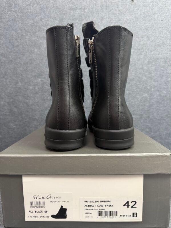 Rick Owens Lido Jumbo Laced Sneaker ‘Black’