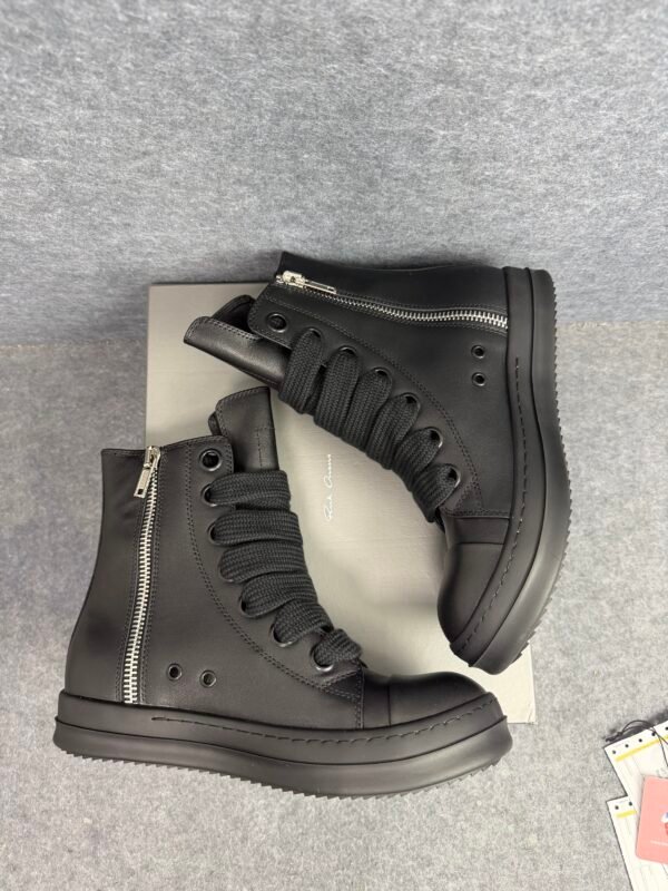 Rick Owens Lido Jumbo Laced Sneaker ‘Black’