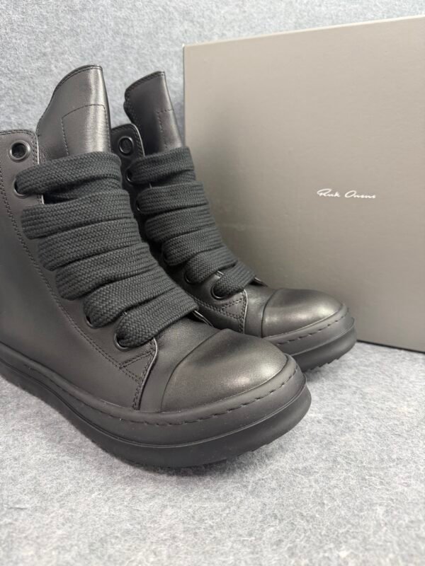Rick Owens Lido Jumbo Laced Sneaker ‘Black’
