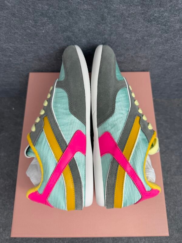 Miu Miu Gymnasium Sneaker ‘Anise Fuchsia’