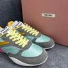 Miu Miu Gymnasium Sneaker ‘Anise Fuchsia’
