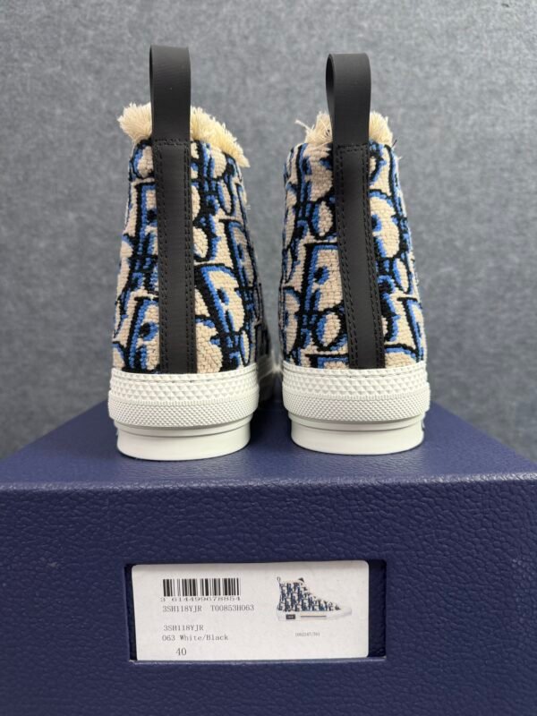 Dior B23 High Beige Black Navy Tapestry